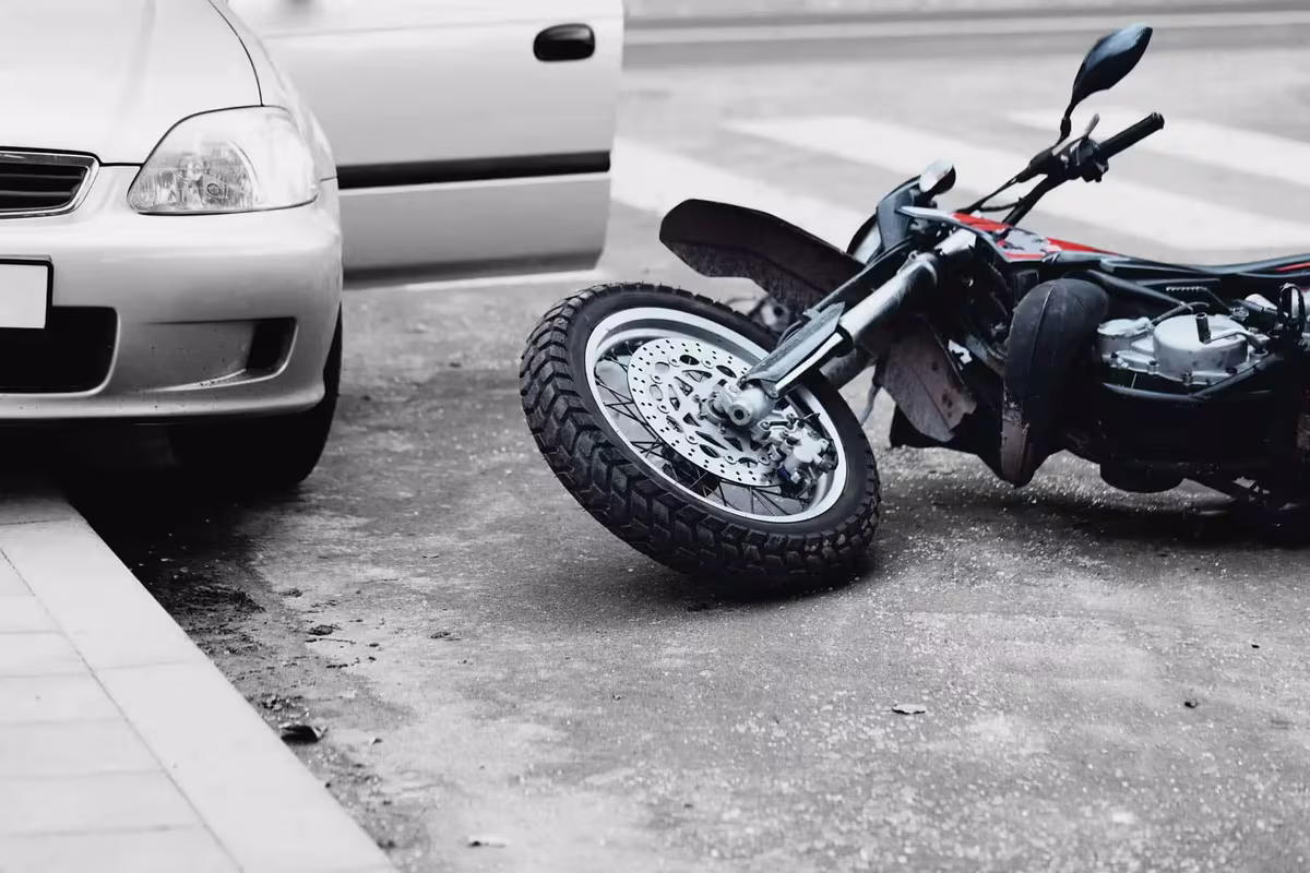 Motorcycle accident