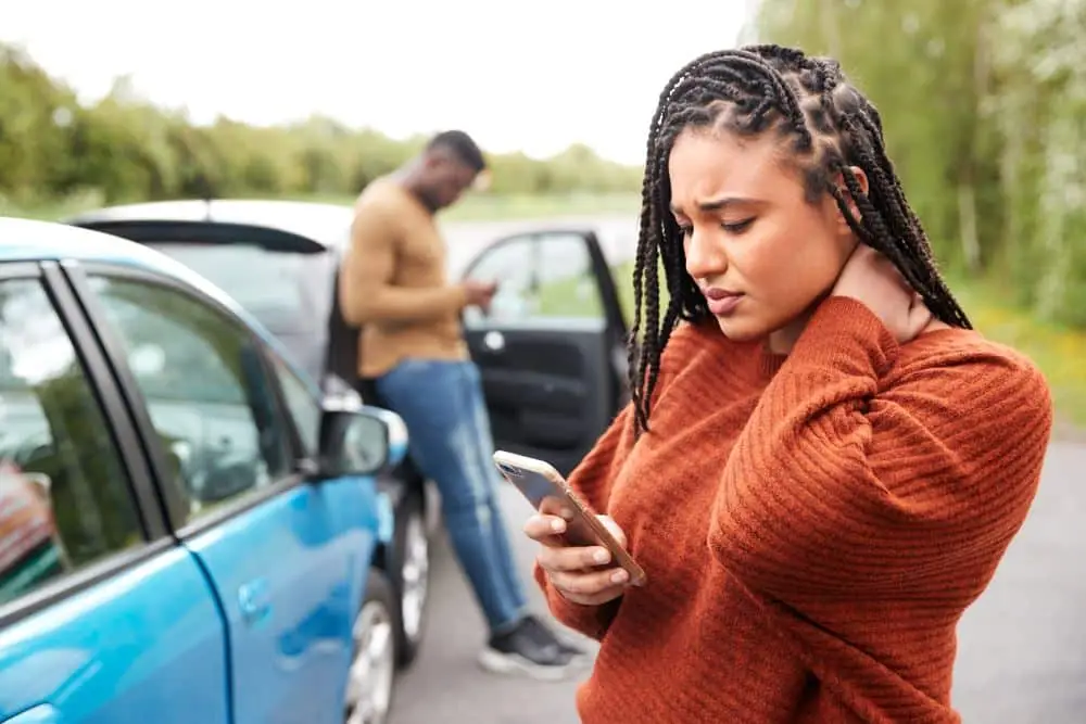 Female Car Accident Injury
