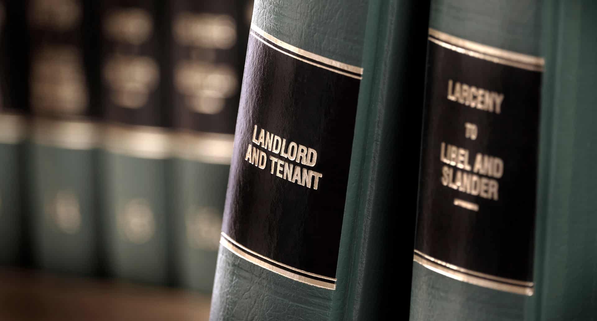 Landlord and tenant law renting or leasing residential property premises