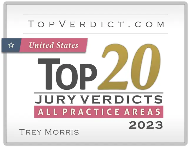 Top 20 jury verdicts badge