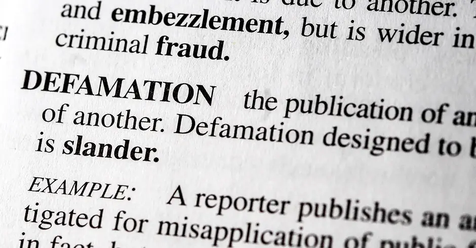 Defamation definition